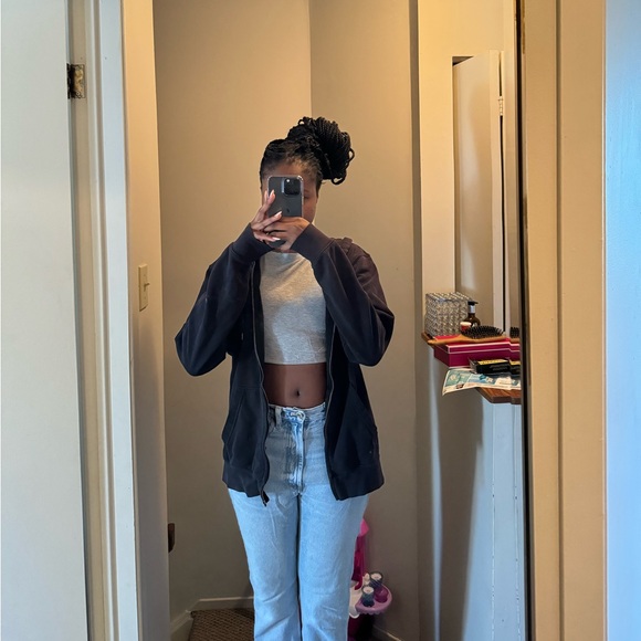 H&M MEN OVERSIZED ZIP UP HOODIE M - Picture 3 of 4